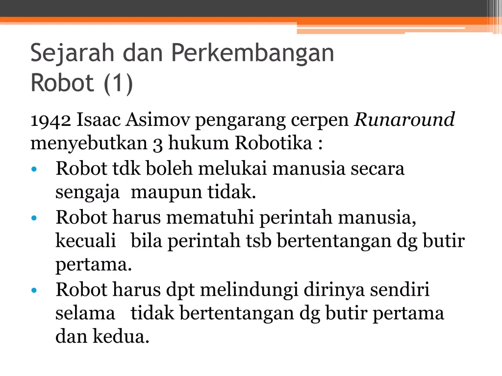 Hukum Robotika Asimov Masihkah Relevan Diterapkan Di Era Ai Modern